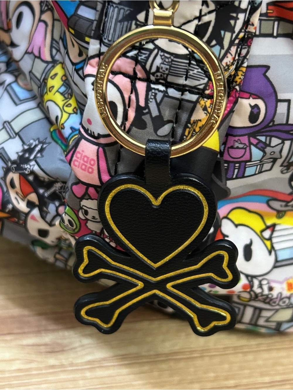tokidoki for LeSportsac Parigina Tokidopoli Satchel Bag 3286 P510 - Picture 9 of 16